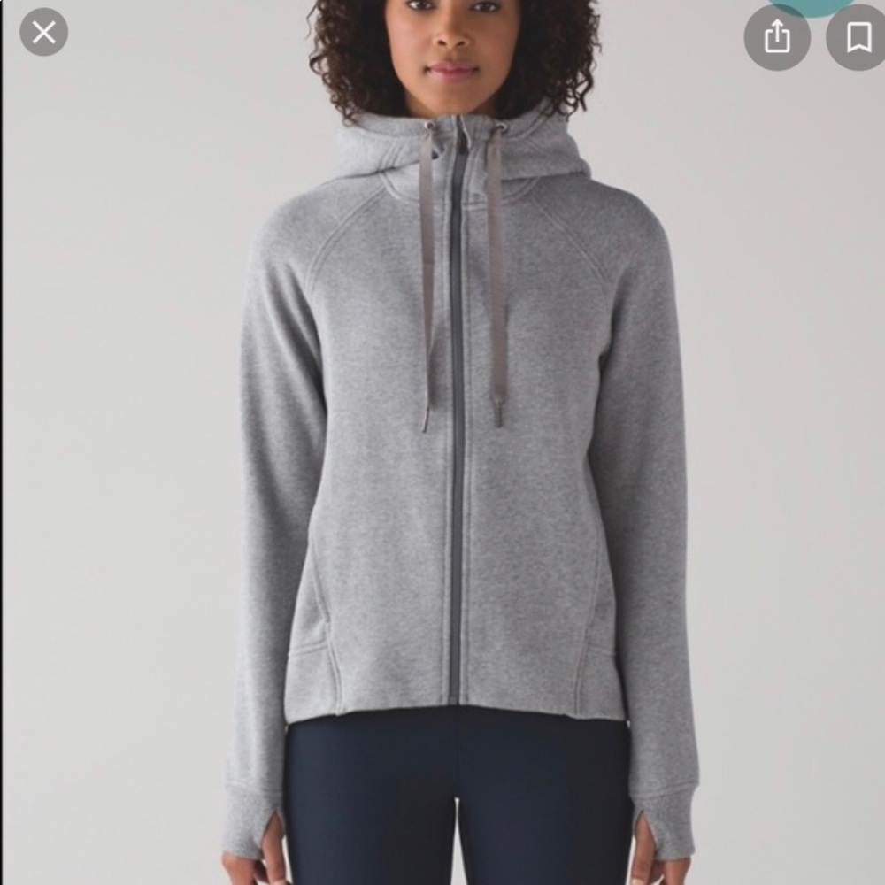 Lululemon fleece please hoodie sz 10